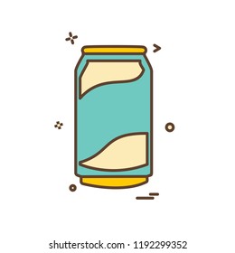 Drink icon design vector