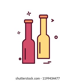 Drink icon design vector