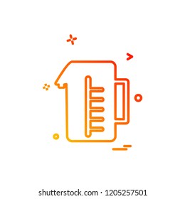 Drink icon design vector