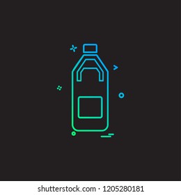 Drink icon design vector