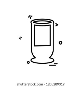 Drink icon design vector