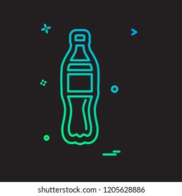 Drink icon design vector