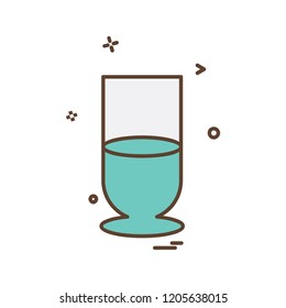 Drink icon design vector
