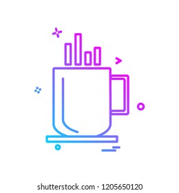 Drink icon design vector