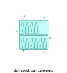 Drink icon design vector