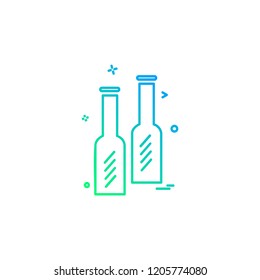 Drink icon design vector