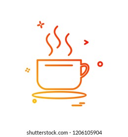 Drink icon design vector