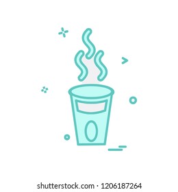 Drink icon design vector