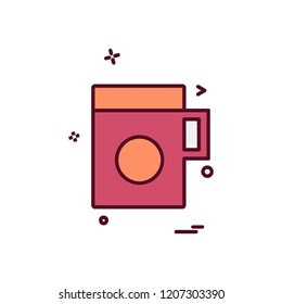 Drink icon design vector