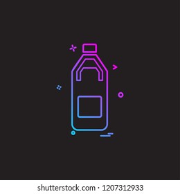 Drink icon design vector