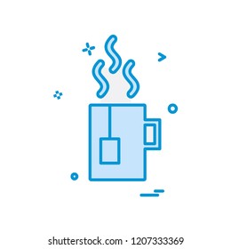 Drink icon design vector