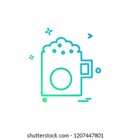 Drink icon design vector