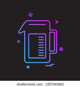 Drink icon design vector