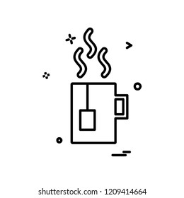 Drink icon design vector