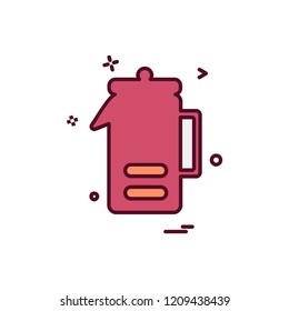 Drink icon design vector