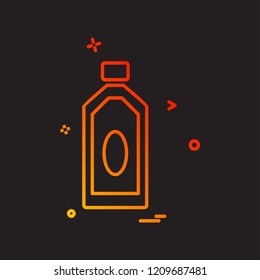 Drink icon design vector