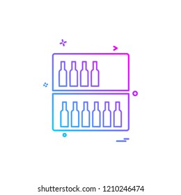 Drink icon design vector