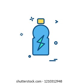 Drink icon design vector