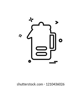 Drink icon design vector
