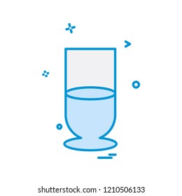 Drink icon design vector