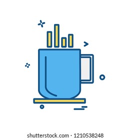 Drink icon design vector