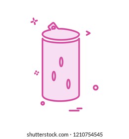 Drink icon design vector