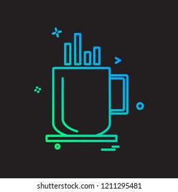 Drink icon design vector