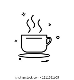 Drink icon design vector