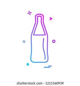 Drink icon design vector