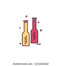Drink icon design vector