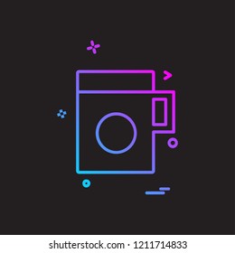 Drink icon design vector