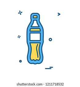 Drink icon design vector