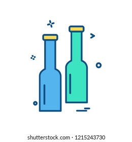 Drink icon design vector