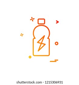 Drink icon design vector