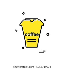 Drink icon design vector