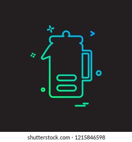Drink icon design vector