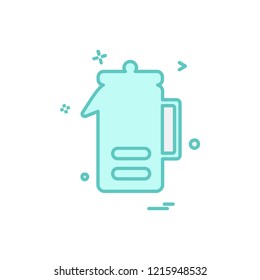 Drink icon design vector