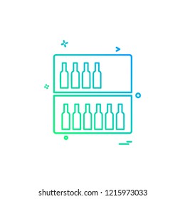 Drink icon design vector