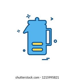 Drink icon design vector