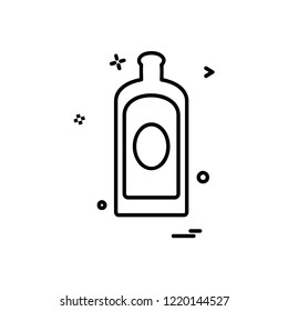 Drink icon design vector