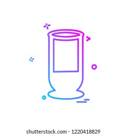 Drink icon design vector