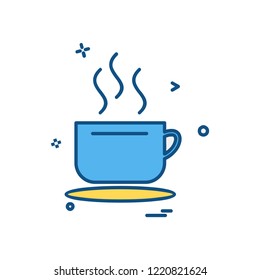 Drink icon design vector