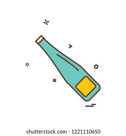 Drink icon design vector