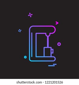 Drink icon design vector