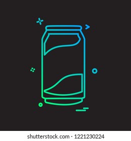 Drink icon design vector