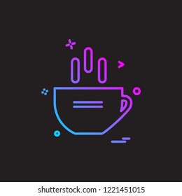 Drink icon design vector