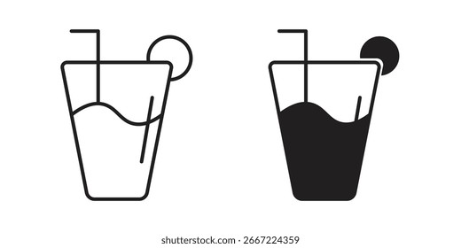 Ícone de bebida. fazer doodle vetores gráficos