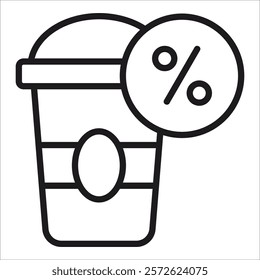 Drink Icon Element For Design