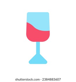 Drink icon flat style vector
