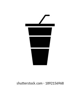 drink icon glyph style vector for your design element